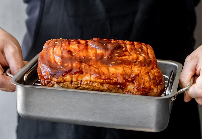 Решетка для запекания MasterClass, 32х23 см. нерж/сталь Kitchen Craft