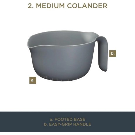 Набор из 4 многофункциональных мисок для смешивания MC Kitchen Craft