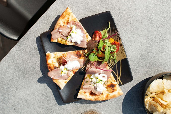 Набор тарелок Singapore, чёрный, 21x21 см. 4 шт. WD Lifestyle