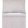 Комплект постельного белья "MEDALION", сатин-жаккард, 150х210+220x240+50х70см. серо-бежевый, Bovi