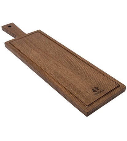 Доска разделочная дубовая, 54х15х1.8 см. Uneca