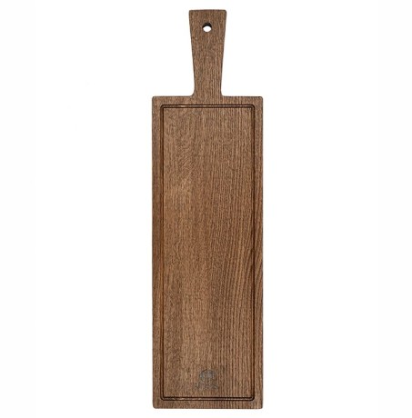 Доска разделочная дубовая, 54х15х1.8 см. Uneca