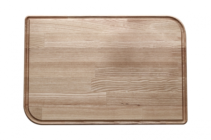 Разделочкая доска Legnoart, цвет натуральный, 370*280*22 мм.