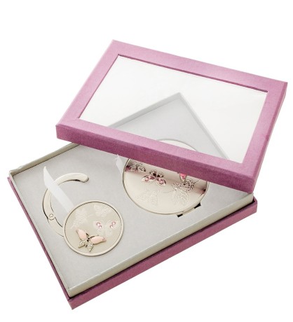 WIN-103 Подар. набор (зеркальце + держатель для сумочки)