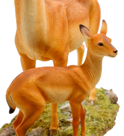 WS-774 Статуэтка "Газель с детенышем"