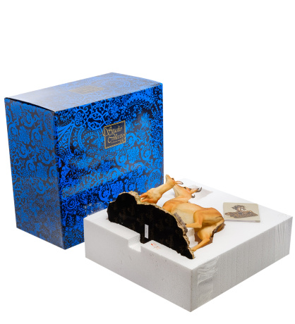 WS-774 Статуэтка "Газель с детенышем"