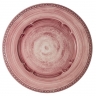 Тарелка обеденная Augusta, 27 см. розовый Matceramica