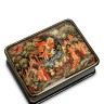 ШК-19/ 4-B Шкатулка в технике декупаж "Иван царевич и серый волк" (10х8х3,5)
