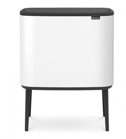 Мусорный бак Touch Bin Bo (3 х 11 л), Белый Brabantia