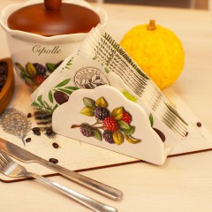 Салфетница настольная Frutti di Bosco, 16 см. Nuova Cer