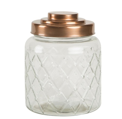 Ёмкость для хранения Lattice Glass, 16,2x20,5 см. T&G