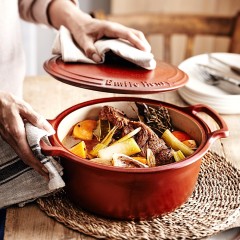 Кастрюля, 4 л. цвет: терракот, Sublime Emile Henry