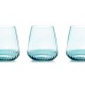 Набор стаканов для виски Opium, голубой, 0,45 л. 6 шт. Le Stelle