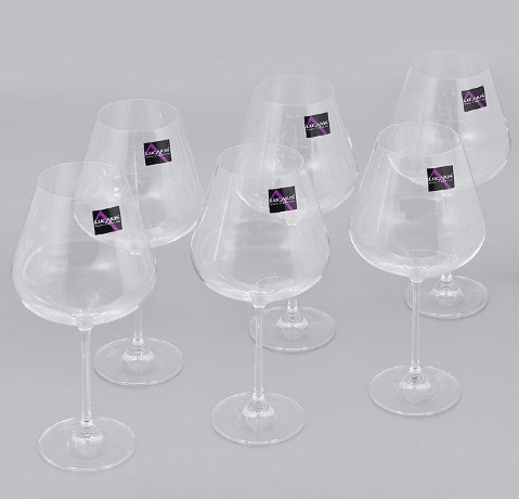 Набор бокалов для бургундского из 6 шт. 910 мл. Hong Kong Lucaris