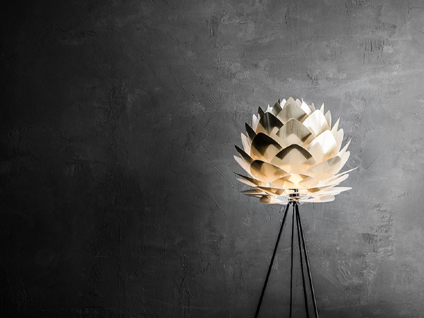 Плафон Silvia Brushed brass, 45х45 см. Umage