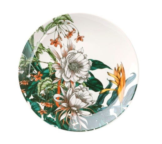 Тарелка закусочная Тропические цветы, 19 см. Maxwell & Williams