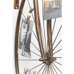 Украшение настенное Bike, коллекция &quot;Велосипед&quot; 24*84*62, Сталь, Полиуретан, Коричневый