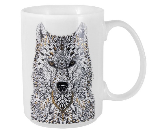Кружка Волк, 500 мл. Home & Style
