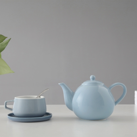 Чайник заварочный, с ситечком 800 мл. Classic голубой, Viva Scandinavia