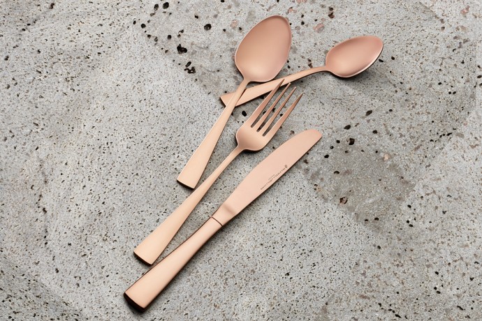 Набор столовых приборов Arden, цвет меди, 4 персоны, 16 предметов, Maxwell & Williams