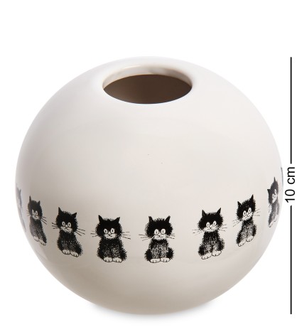DUB104 Ваза "Дружный ряд" (Cat in a row. Parastone)
