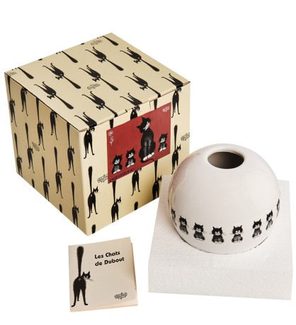 DUB104 Ваза "Дружный ряд" (Cat in a row. Parastone)