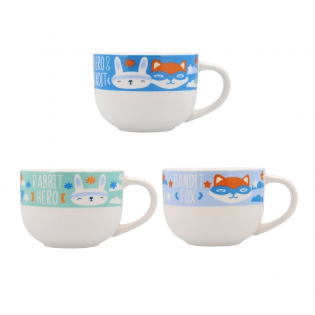 Набор детских чашек, 450 мл. 3 см. Go Hero Quid