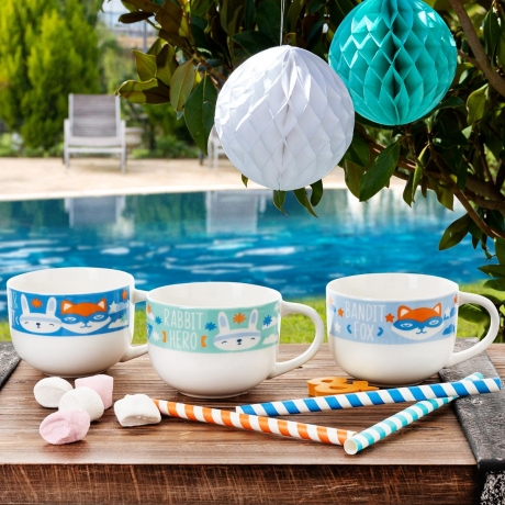 Набор детских чашек, 450 мл. 3 см. Go Hero Quid