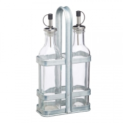 Подставка с 2 бутылками для масла и уксуса Industrial Kitchen Kitchen Craft