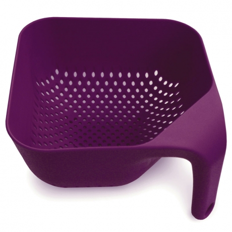 Дуршлаг квадратный большой фиолетовый