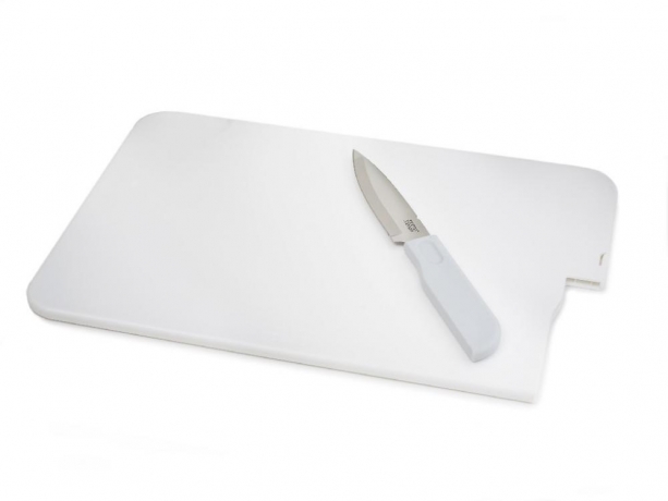 Доска разделочная с ножом Slice&Store™ белая