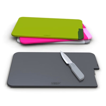 Доска разделочная с ножом Slice&Store™ белая