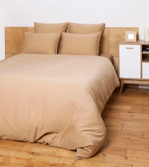 Наволочка с запахом "SOFT SATEEN", софт сатин, 70х70 см. золотой, BOVI