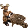 GG-4734-MF Фигура-кашпо "Садовник Лось" (Sealmark)