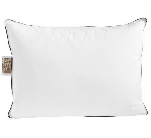 Подушка упругая полупуховая "Ружа", 50х68, из твилла, Natures