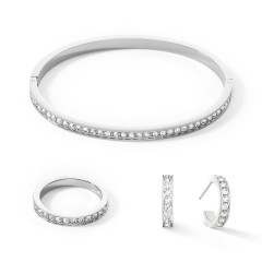 Кольцо Crystal-Silver Coeur de Lion