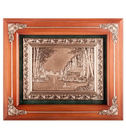 ПК-119 Панно "Охота" 33х29