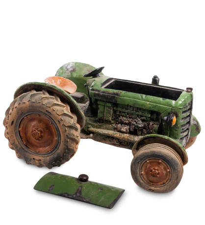 GG-4440-LC Кашпо "Зелёный Трактор" (Sealmark)