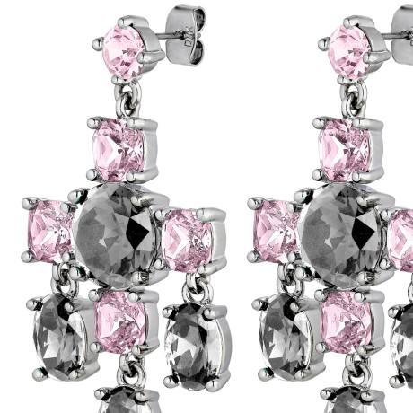 Серьги LEONORA SS GREY / VINTAGE ROSE