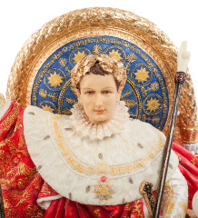 WS-726 Статуэтка "Наполеон на императорском троне" (Жан Огюст Доминик Энгр)