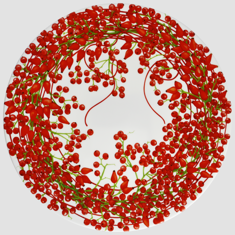 Блюдо сервировочное, 31 см, FIL ROUGE BACCHE Taitu