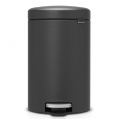 Мусорный бак newicon (12 л), Минерально-графитовый Brabantia