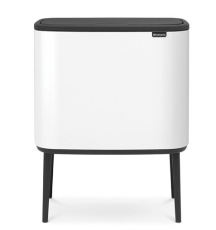 Мусорный бак Touch Bin Bo (11 л + 23 л), Белый Brabantia