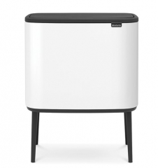 Мусорный бак Touch Bin Bo (11 л + 23 л), Белый Brabantia