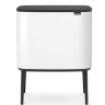 Мусорный бак Touch Bin Bo (11 л + 23 л), Белый Brabantia