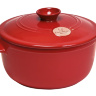 Кастрюля керамическая жаропрочная Emile Henry, гранат, 22 см. 2,5 л.