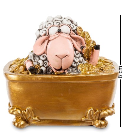 RV-363 Фигурка Овца "Купание в роскоши" мал. (W.Stratford)