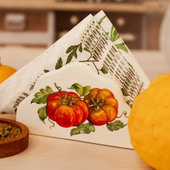 Салфетница настольная Mercato della Terra, 16 см. Nuova Cer