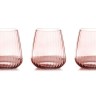 Набор стаканов для виски Opium, розовый, 0,45 л. 6 шт. Le Stelle