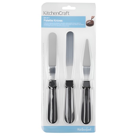 Набор из 3 мастихинов KC сталь Kitchen Craft